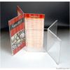 clear acrylic menu holder, menu stand