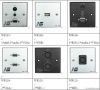 multifunction wallplate for hotel room