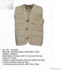 workwear/fishing vest T/C 65/35