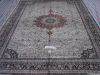 100% handmade pure silk persian design carpet, rug
