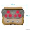 Infrared Heated Kneading Back Electric Massage Cushion