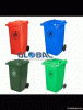 Euro plastic dustbin w...