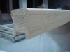 White oak handrail