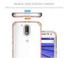 Slim Hybrid Transparent Crystal Acrylic Back TPU Bumper Shock Resistant Phone Case Cover For Motorola G 4th Generation