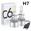 C6 LED headlights, front headlights, H4 headlights