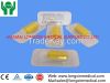 medical disposable heparin cap /in stopper yellow , transparent