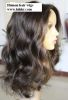 100% virgin Indian hair front lace wig