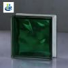 Hollow Crystal Clear Cloudy Glass Block