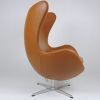 Aniline Leather Egg Chair