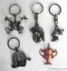 custon key ring , bone shape keychian , metal keyhold