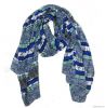 Lady fashional cotton printed scarf
