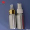 aluminum bottle with pump sprayer for lotion shampoo