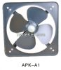 Unclosed industrial ventilation fan