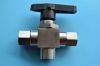 High pressure ball valve NPT valve 3-way L-port ball valve