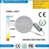 LED round thin panel light 6W