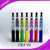 ego t e cigarette with upgrade atomizer CE4 V2 , T2 crystal atomizer