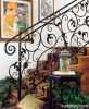 wrought iron stair