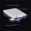 Ultra-thin card power bank with built-in USB cable,compatible for iphone 5