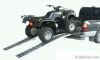 Aluminum ATV/motorcycle loading ramp