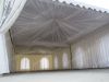 Double peaked 5x10m decorated pagoda tent combined with gutters