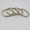 Fashionable Metal Gold Plating Bangles