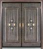 High Quality Copper Carved Exterior Security Door