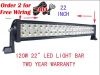120W 10800LM 22 INCH COMBO LED LIGHT BAR LIGHTBAR OFFROAD for 4x4SUV JEEP BOAT ATV