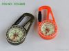 carabiner compass, hook compass, promotion keychain