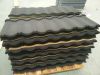 Colored glaze material stone coated steel roofing tile 