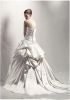Strapless Straight Beaded Neckline Wedding Dress