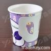 beverage paper cup with handle