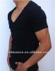 Men's Plain V-neck t shirt, custom design print