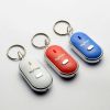 Promotion gift electronic key finder whistle key chains