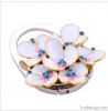 Flower shape bag hanger