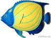 Metal Craft Gift-Tropical Fish-Wall Hanging