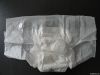 disposable adult diaper with breathable clothlike backsheet waist band