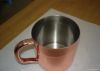 mug / Copper Cup / copper brass cup / copper brass mug cup