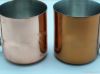 aluminium cup/ mug with plating