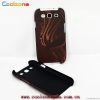 newest design watertransfer and oil sprayed case for samsung galaxy s3