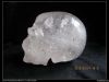 natural clear quartz crystal skull  rock ceystal skull
