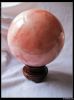 Charming rose quartz crystal ball crystal sphere