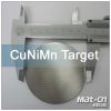 99.9% CuNiMn sputtering target alloy target
