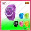 Round Silicone Ladies Jelly Watches with 12 Colors and No MOQ limit