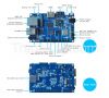 New Mini pc Octa core Banana PI M3 with 1Ghz ARM7 2GB RAM 8GB