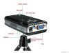 Mini projector with battery locos 30 lumens