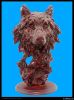 polyresin antique imitation animal head figurine