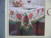 polyster jacquard table cloth, table cover, table runner