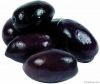 Whole black olives