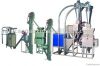 Automatic 6FW-12A maize flour and meal milling line