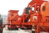 Aggregate mobile crusher